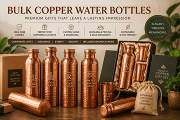 Bulk Copper Water Bottles: Why More Businesses, Wedding Planners & Brands Are Choosing Copper in 2026