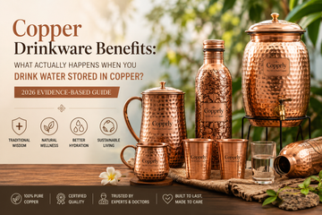 Copper Drinkware Benefits: What Actually Happens When You Drink Water Stored in Copper? (2026 Evidence-Based Guide)