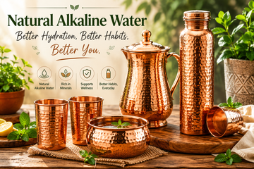 Natural Alkaline Water: Why People Are Suddenly Carrying Copper Water Bottles Everywhere