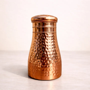 Hammered Copper Carafe | Ayurvedic | Handcrafted Pure Copper